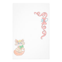 Animal Stationary Pet Lovers Cat Stationary Customized Stationery