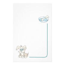 Animal Stationary Pet Lovers Dog Stationary Custom Stationery