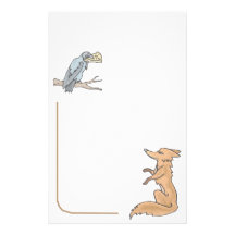 Animal Stationary Pet Lovers Fox Stationary Stationery