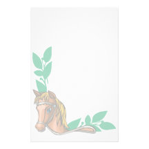 Animal Stationary Pet Lovers Horse Stationary Stationery Design