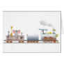 Animal Train Greeting Card
