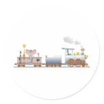 Animal Train stickers
