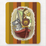 Animal Voyage 7 with Brown Stripes Mousepad