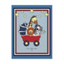 Animal Walk Americana Style Postcards