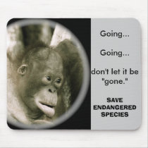 Animals Going, Going, Gone Mousepad