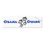 Animals_Honu_Ohana_Small, Obama, Ohana Bumper Sticker