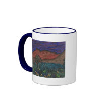 Animals in the desert Mug