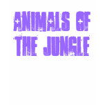 Animals of the Jungle t-shirts