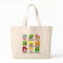 Animals on Parade Tshirts and Gifts Tote Bag