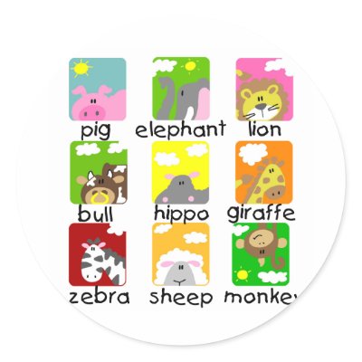 Animals on Parade Tshirts and Gifts by toddlersplace