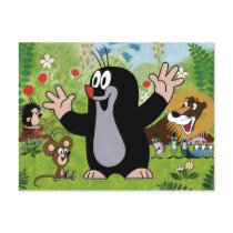 ANIMALS POSTCARD