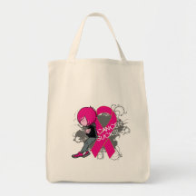 Animated Boy Cancer Sucks - Breast Cancer Bag