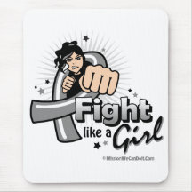 Animated Fight Like A Girl Diabetes Mouse Mat