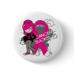 Animated Girl Breast Cancer Sucks