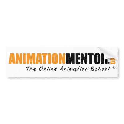 AnimationMentor.com -banner Bumper Stickers by AnimationMentor