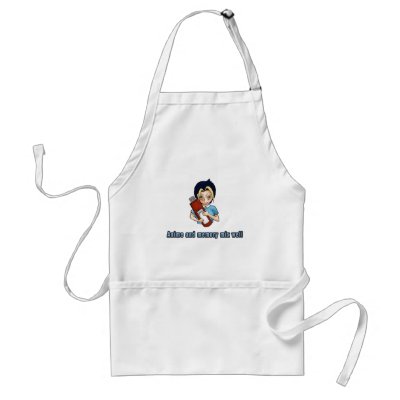 Anime and memory mix well apron by Animelovers411