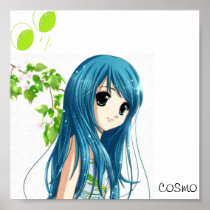 anime by cosmo poster