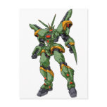 Anime Camo Robot Post Cards