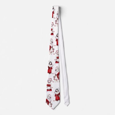 Anime Chick Christmas Tie by PennywiseChutoy