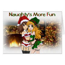 Anime Christmas Card