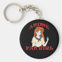 Anime Fan Girl Keychains