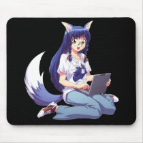 Anime Geek Mousepad