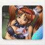 Anime Girl - Honey Mouse Mat