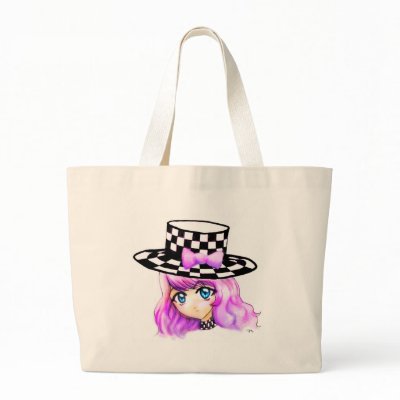 Anime Girl Manga Punk Lolita Harajuku Gothic Style Canvas Bags by AlexandreMasquio