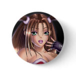 Anime Girl - Nikki Pinback Button