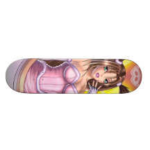 Anime Girl - Nikki Skate Deck