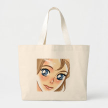 ANIME GIRL TOTE BAGS