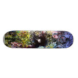Anime Grunged City Skateboard