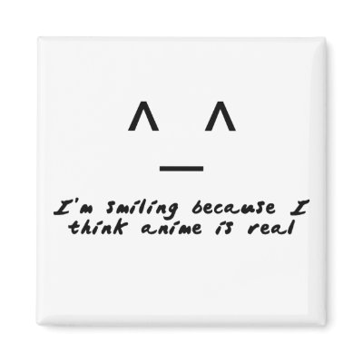Anime Is Real Fridge Magnets by animecosmo