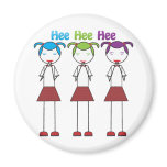 Anime Japanese Girls Giggling magnets