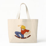 Anime Kicks Ass Canvas Tote Bags
