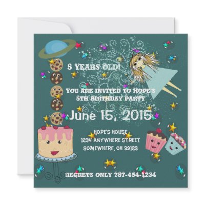 Anime Magical Days Invitation  Birthday T-Shirts, by samack