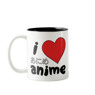 Anime Coffee Mugs by rosecafedesign