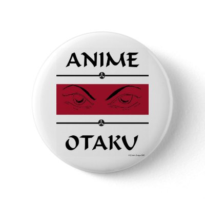 Anime Otaku Evil Eyes Buttons by Sylinden