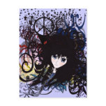 Anime Peace Grunge Postcards