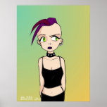 Anime Style Germaine Poster