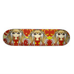 Anime Triple Trouble Girls Skateboard