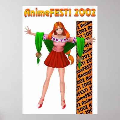 AnimeFEST! 2002 Promotional Poster by Dan_Minut