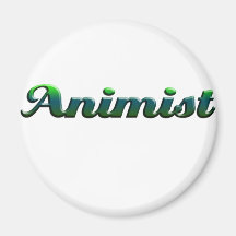 animist refrigerator magnet