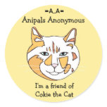 Anipals Anonymous Cokie Stickers