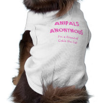 ANIPALS ANONYMOUS Dog Shirt