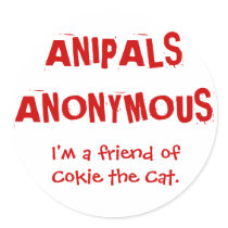 ANIPALS ANONYMOUS Stickers