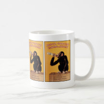 Anissetta Liquor Monkey Coffee Mugs