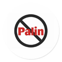 Anit Palin Round Stickers
