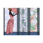 Anjanette in Peach & Blue - Postcards