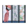 Anjanette in Peach & Blue - Postcards